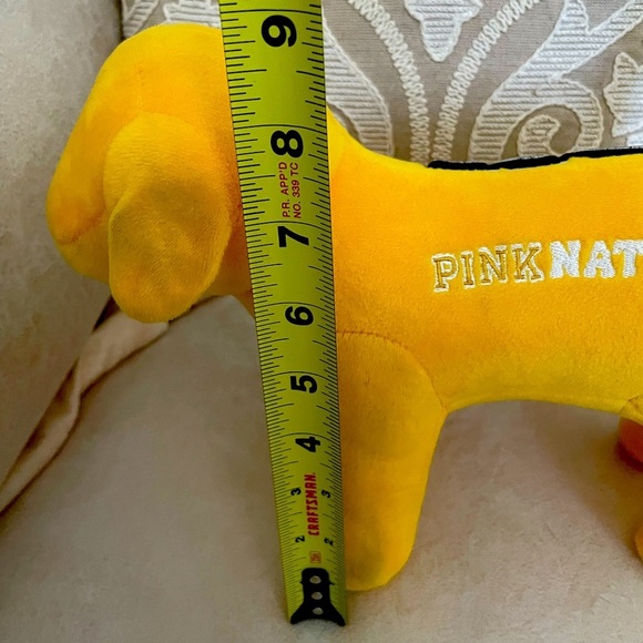 Victoria’s Secret PINK NATION Exclusive Edition Plush Puppy Dog large yellow - Picture 4 of 4